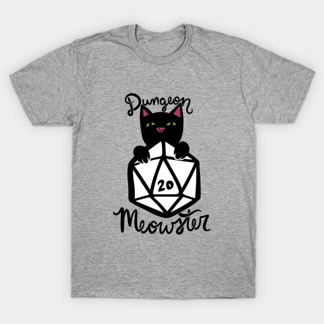 Dungeon Meowster T-Shirt by bubbsnugg